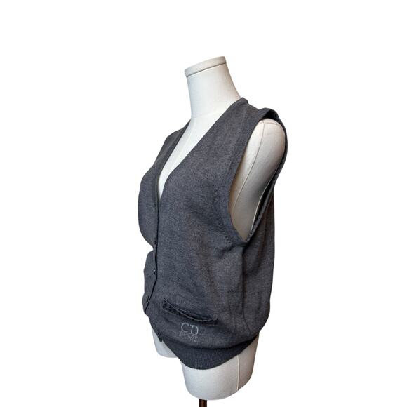 Christian Dior Sport Grey Sweater Vest - Picture 2 of 8